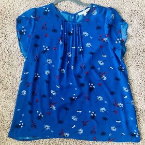 True Blue Blouse, Fun2Fun Size M, Great Condition